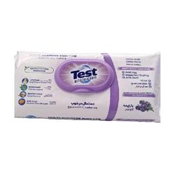 دستمال مرطوب چند منظوره پاک کننده سطوح رایحه لاوندر 50 عددی تست