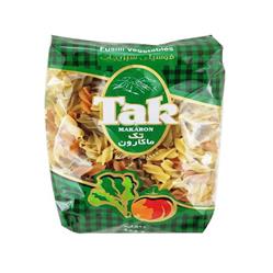 پاستا فوسیلی سبزیجات ۵۰۰ گرمی تک ماکارون