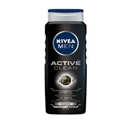 شامپو سر و بدن مردانه مدل اکتیو کلین 500ml نیوا
