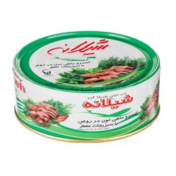 کنسرو تن ماهی شویدی 180گرمی شیلانه