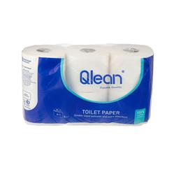 کاغذ توالت دو طرفه و جذب بالا 6 رول 4 لایه کیولین