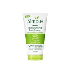 ژل شستشوی صورت آبرسان و مرطوب کننده مناسب انواع پوست 150ml سیمپل