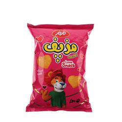 اسنک قلبی پنیری مزپف 55گرمی مزمز