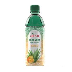 نوشیدنی پالپ دار آلوئه ورا با طعم انبه 420ml آلووا