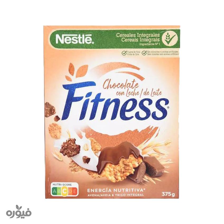 کورن فلکس فیتنس نستله شکلاتی وزن 375 گرم Nestle