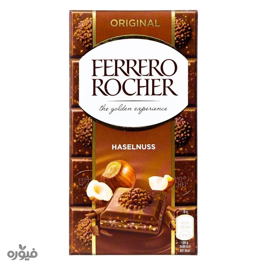شکلات اورجینال با مغز فندق 18 گرمی ferrero rocher