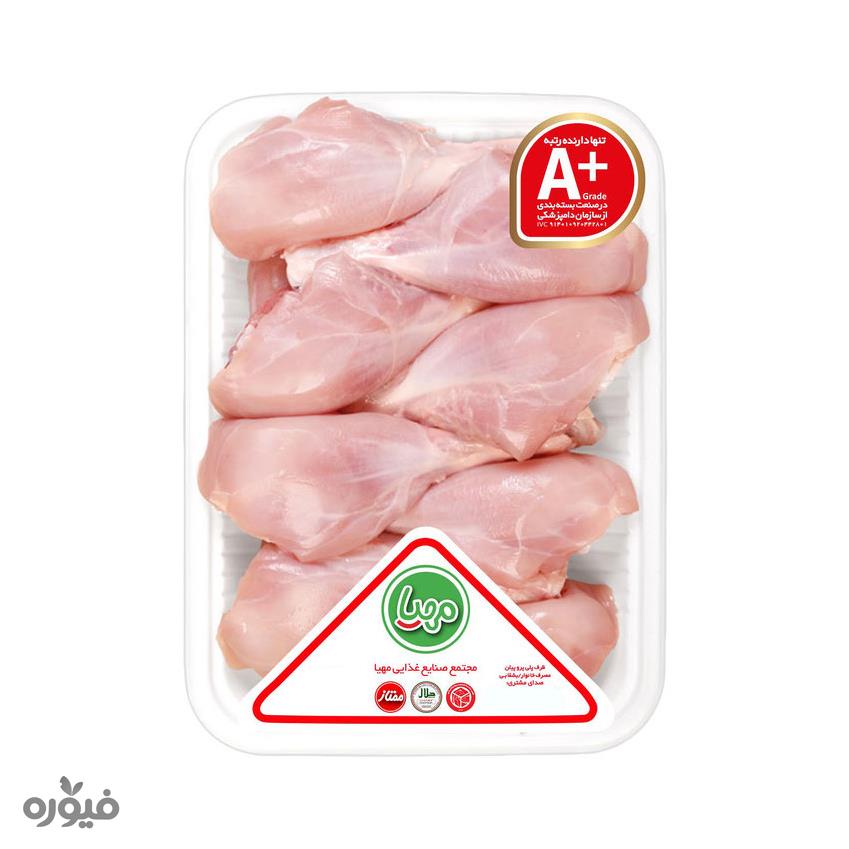 ساق ران بی پوست مرغ تازه 900 گرمی مهیا پروتئین