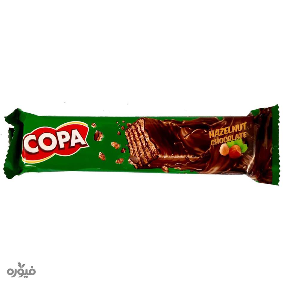  ویفرفندقی باروکش شکلات کوپا