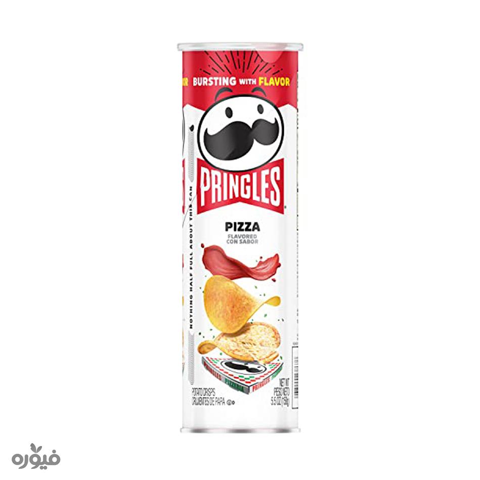 چیپس قوطی با طعم پیتزا 158گرمی PRINGLES