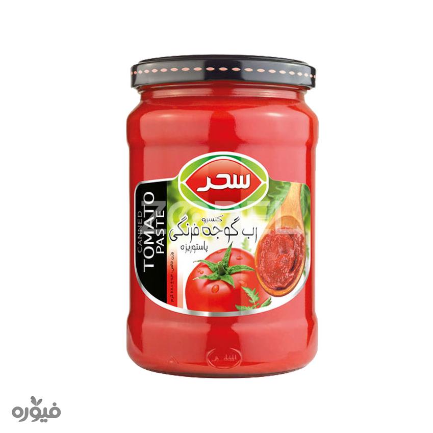 رب گوجه فرنگی شیشه ای 680 گرمی سحر