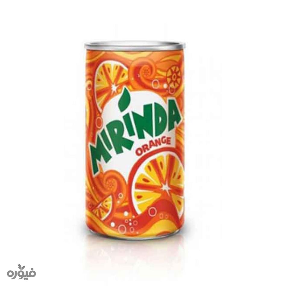 نوشیدنی گازدار شات پرتقالی MIRINDA