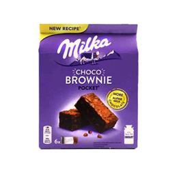براونی شکلاتی 6 عددی جعبه ای میلکا