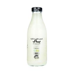 شیر پرچرب سنتی شیشه1لیتری پاک