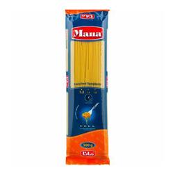 اسپاگتی غنی شده قطر 1/2 500 گرمی مانا