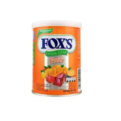 آبنبات کریستالی 180گرمی میوه ای قوطی (FRUITS)  FOX'S